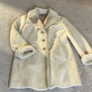 Vintage suede coat